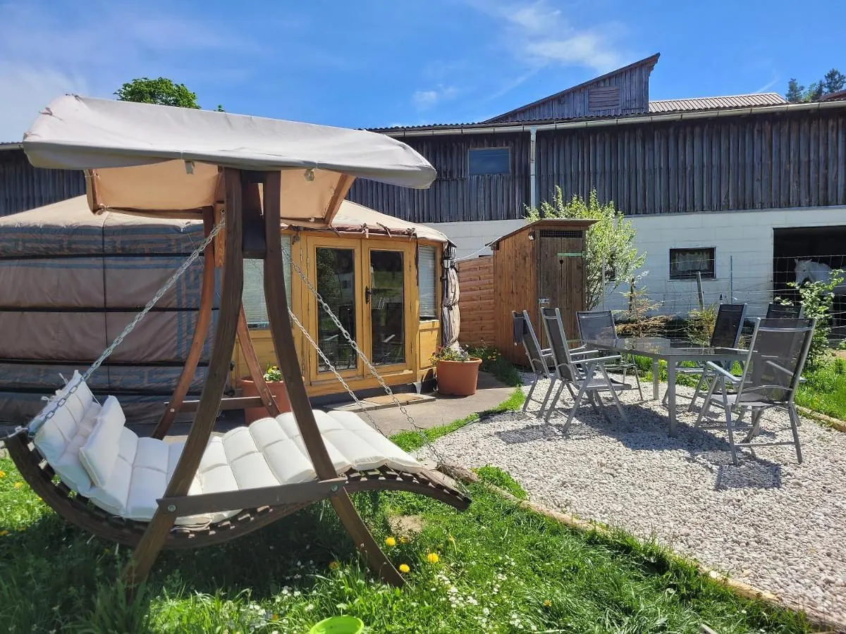 Ferienwohnung Fichtel-Jurte - Optional mit Hot Tub Hohenberg an der Eger Apartment