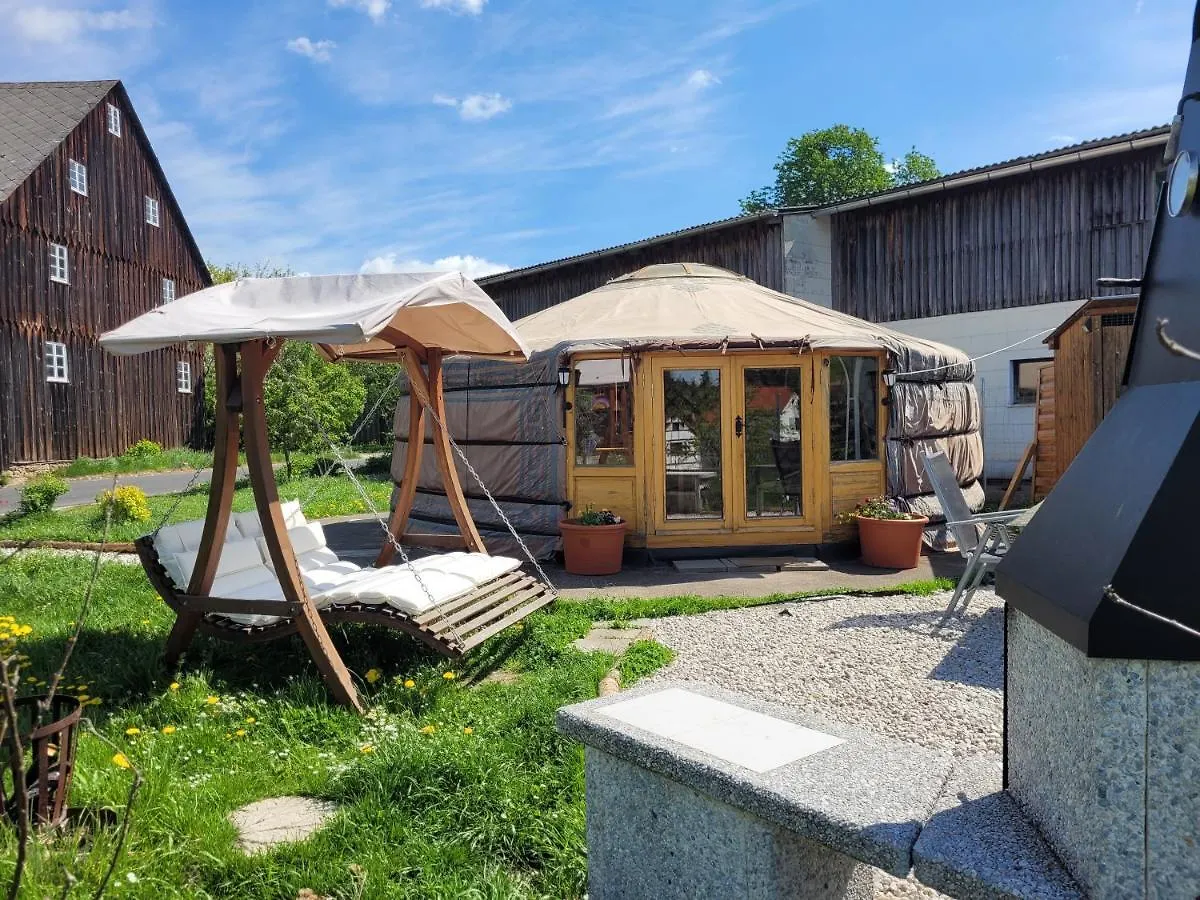 Ferienwohnung Fichtel-Jurte - Optional mit Hot Tub Hohenberg an der Eger 0*,