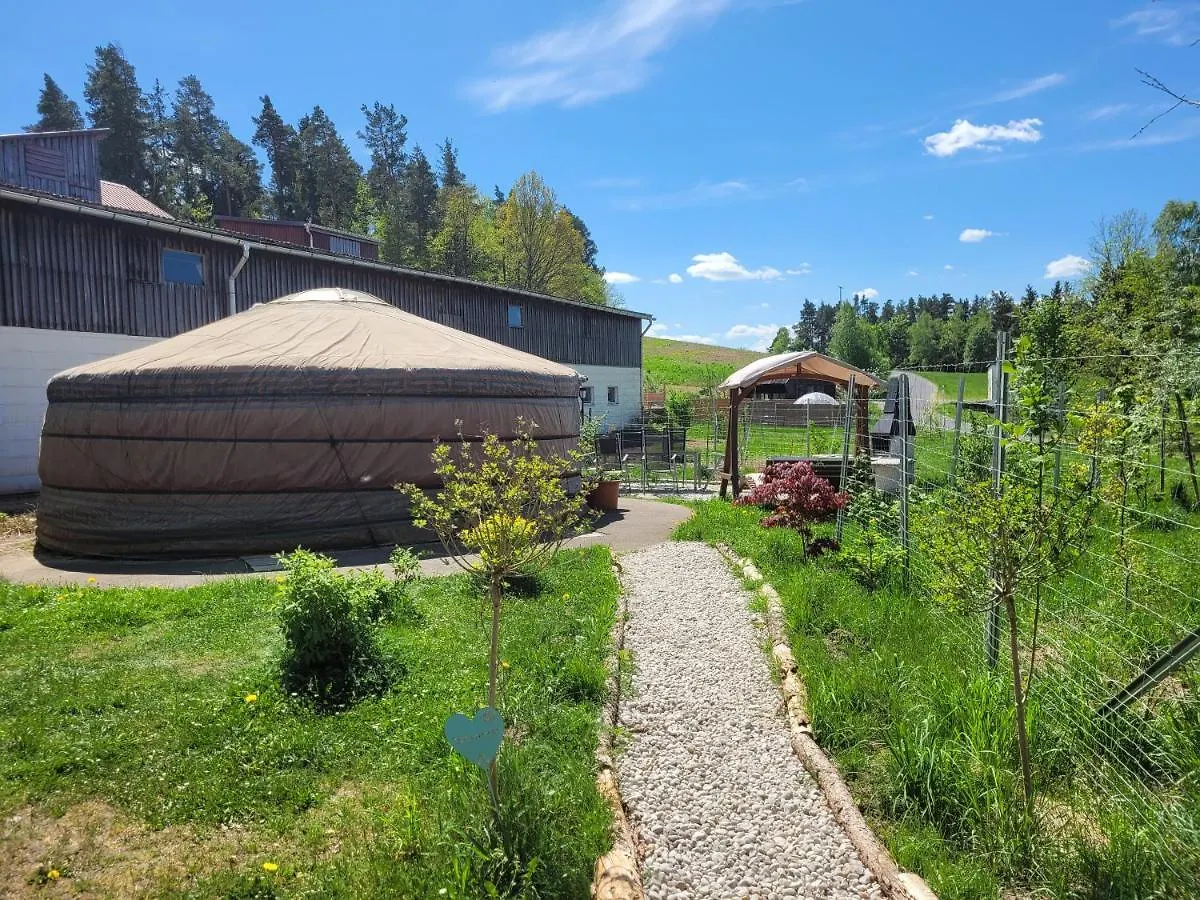Apartment Ferienwohnung Fichtel-Jurte - Optional mit Hot Tub Hohenberg an der Eger